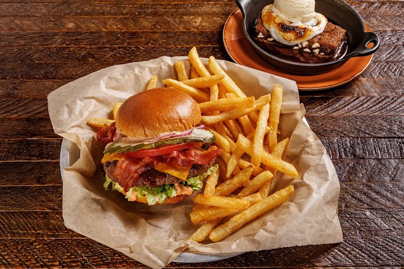 Food and interior photo 1 at Lazy Dog Restaurant & Bar in Colorado Springs