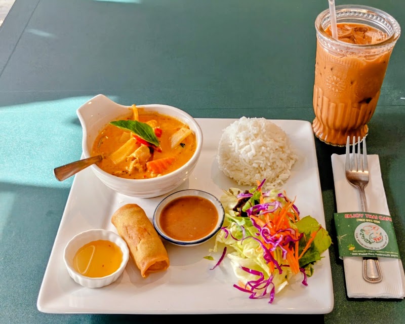 Food and interior photo 5 at Enjoy Thai Cafe in Henderson