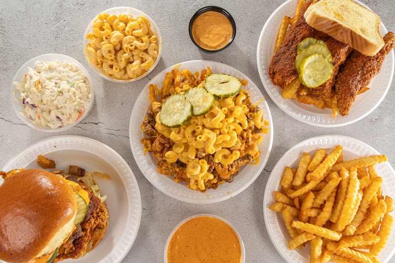 Food and interior photo 4 at Hangry Cluck in Chicago