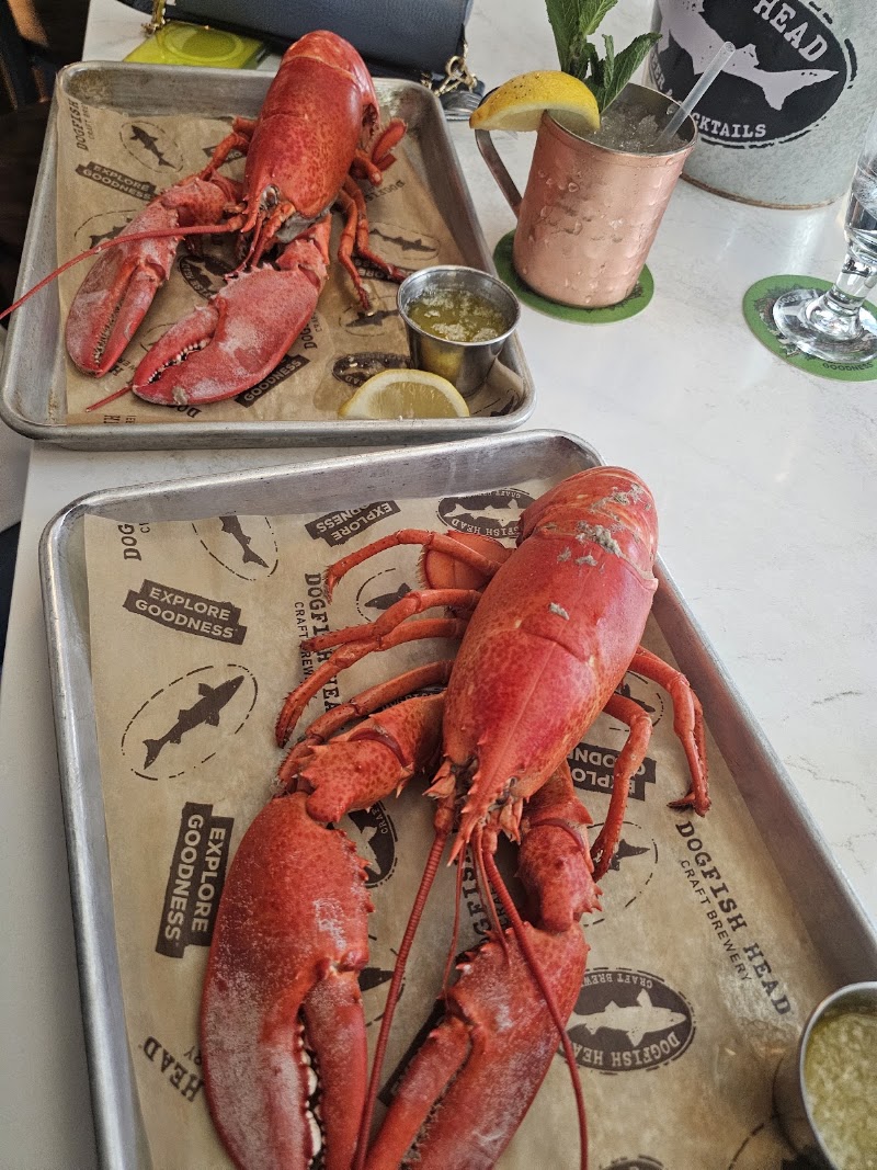 Food and interior photo 2 at Dogfish Head Chesapeake & Maine in Rehoboth Beach