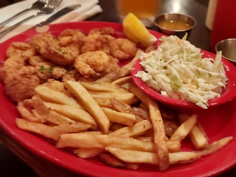 Food and interior photo 4 at Amos Mosquito's Restaurant in Atlantic Beach