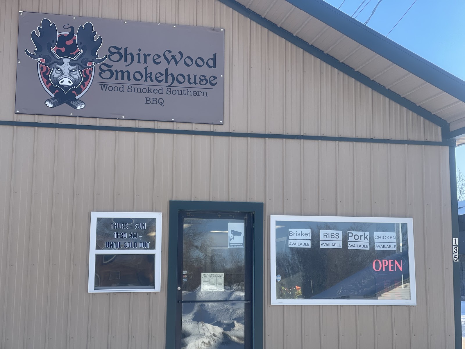 ShireWood SmokeHouse BBQ in Houlton