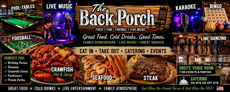 Food and interior photo 2 at The Back Porch in Brandon