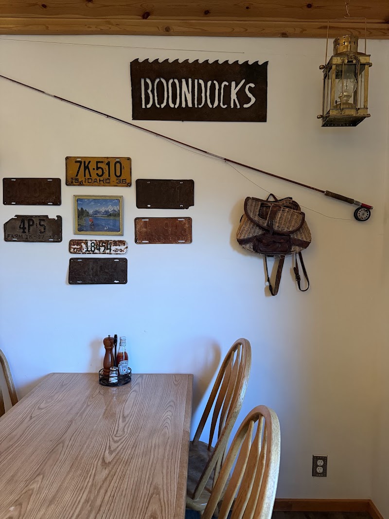 Food and interior photo 4 at Boondocks Roadhouse in Island Park