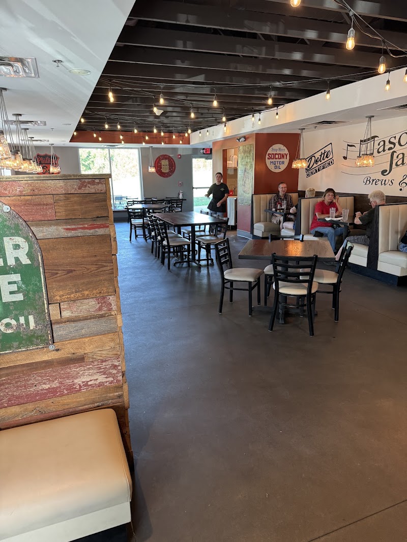 Food and interior photo 4 at Mason Jar Brews and Burgers in Kansas City