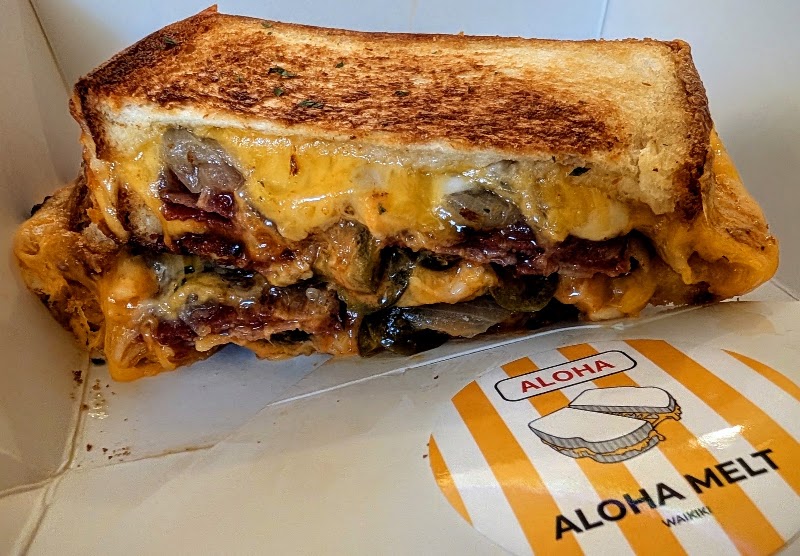 Food and interior photo 2 at ALOHA MELT - Waikiki - in Honolulu