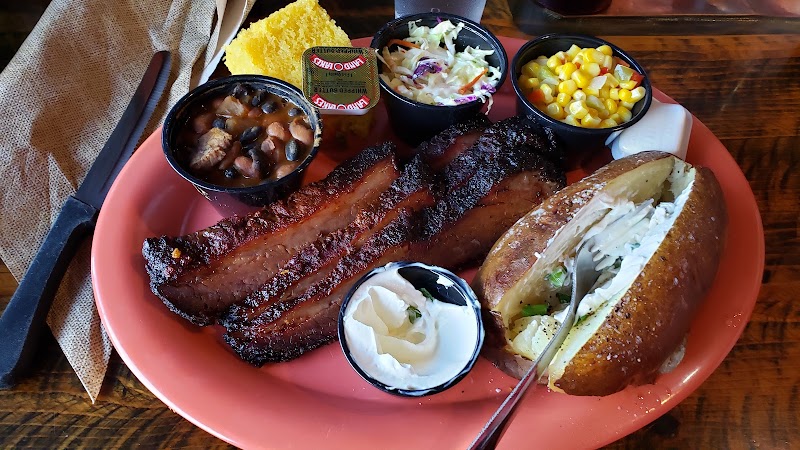 Food and interior photo 1 at Riverhouse BBQ & Events in Gallatin Gateway