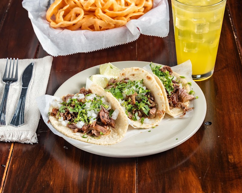 Food and interior photo 1 at Tacos Godoy in Little Rock