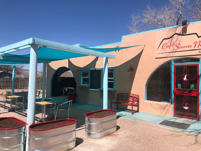 Cafe Sierra Negra in Abiquiu