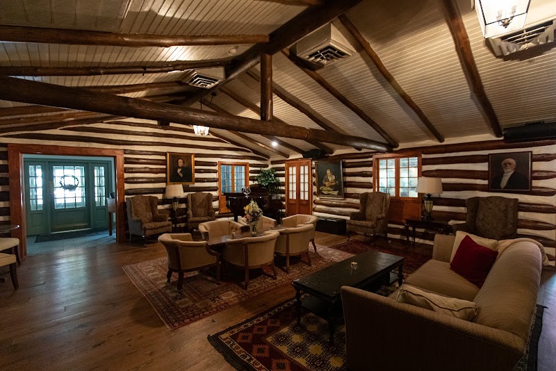 Food and interior photo 2 at The Log Cabin Restaurant in Warwick Township