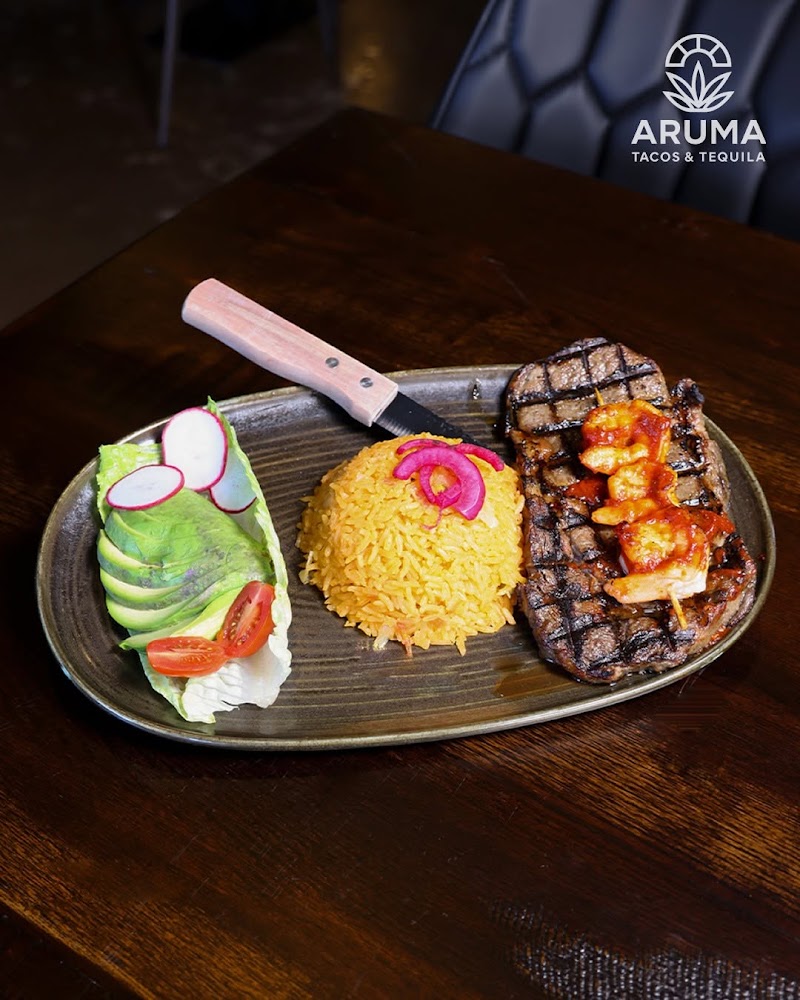 Food and interior photo 2 at Aruma Tacos & Tequila in Sioux Falls