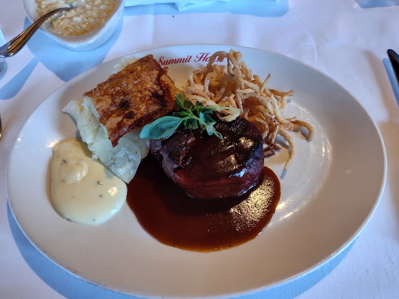 Food and interior photo 5 at Summit House Restaurant in Fullerton