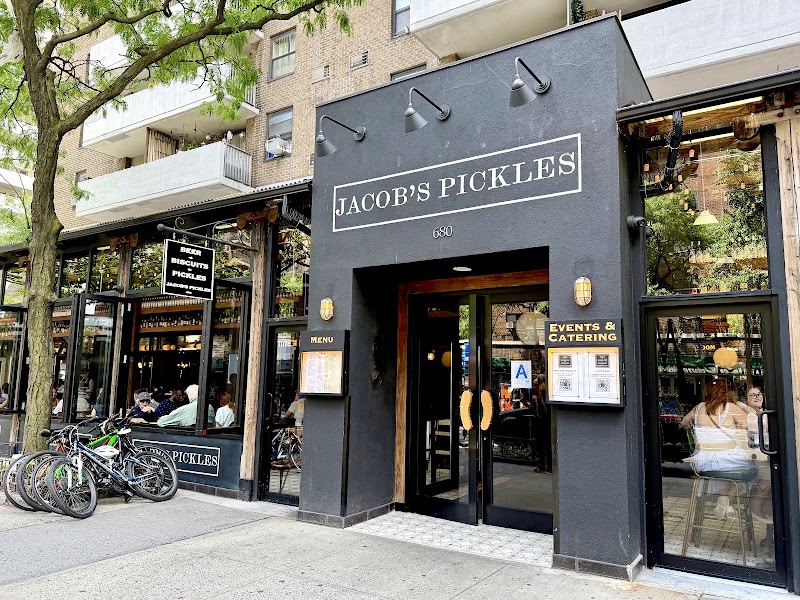 Food and interior photo 4 at Jacob's Pickles in New York