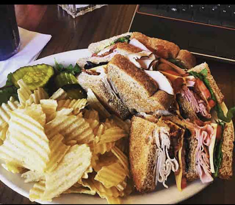 Food and interior photo 2 at P J's Sandwich Shoppe in Tulsa