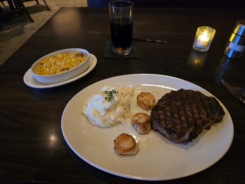 Food and interior photo 4 at J. Gilbert's Wood-Fired Steaks & Seafood Omaha in Omaha