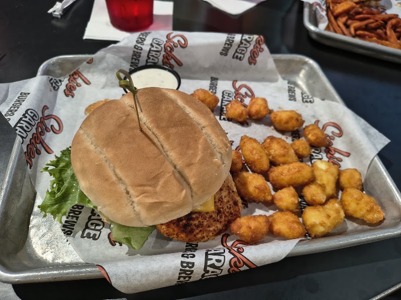 Food and interior photo 5 at Sickies Garage Burgers & Brews in Bismarck