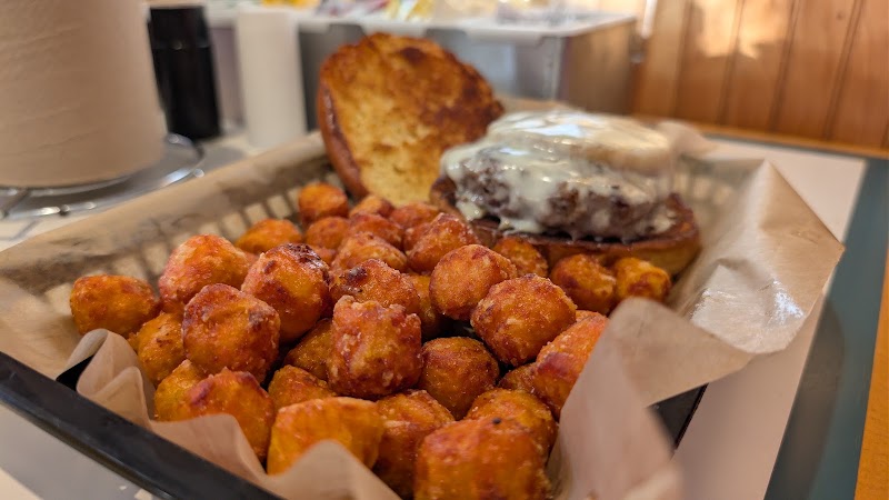 Food and interior photo 5 at Blazes Burgers in Westbrook