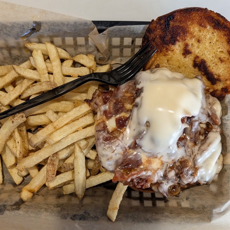 Food and interior photo 4 at Blazes Burgers in Westbrook