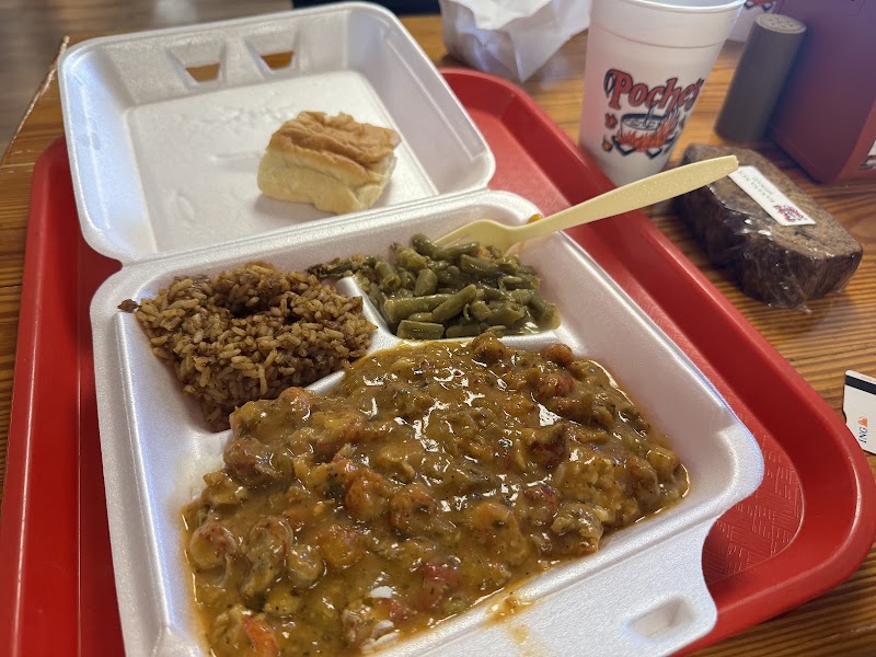 Food and interior photo 3 at Poche's Market & Restaurant | Cajun in Breaux Bridge
