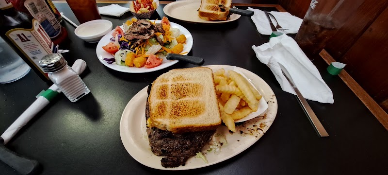 Food and interior photo 1 at Stockyard Grill in Montgomery