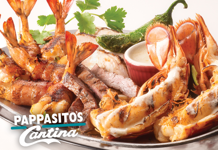 Food and interior photo 1 at Pappasitos Cantina in Dallas