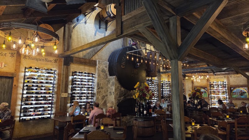 Food and interior photo 1 at Cabernet Grill Texas Wine Country Restaurant in Fredericksburg