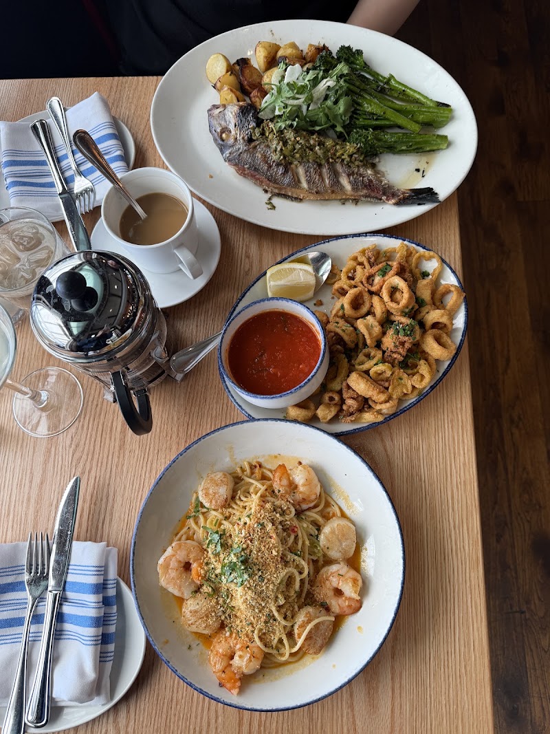 Food and interior photo 2 at The Mooring Seafood Kitchen & Bar in Newport