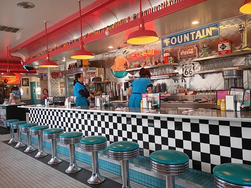 Food and interior photo 4 at 66 Diner in Albuquerque