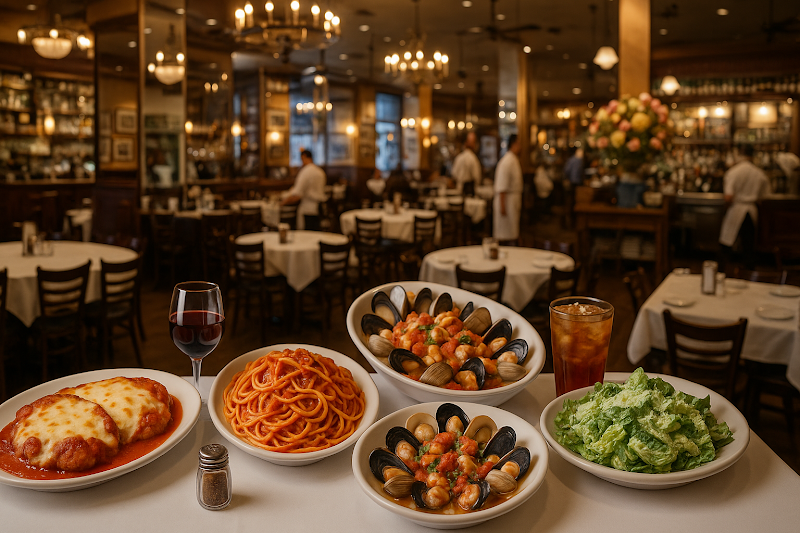 Food and interior photo 5 at Carmine's - 44th Street - NYC in New York