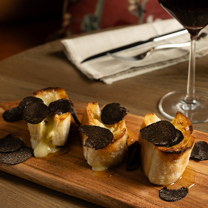 Food and interior photo 1 at Ninety Acres in Peapack and Gladstone