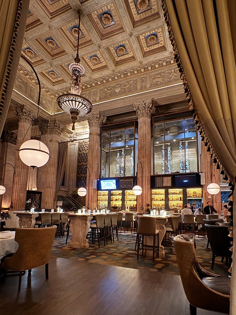 Food and interior photo 1 at Marble Room Steaks and Raw Bar in Cleveland