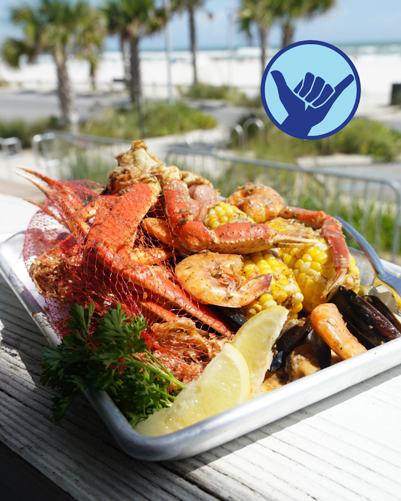 Food and interior photo 1 at The Hangout in Gulf Shores