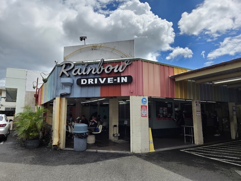 Food and interior photo 3 at Rainbow Drive-In in Honolulu