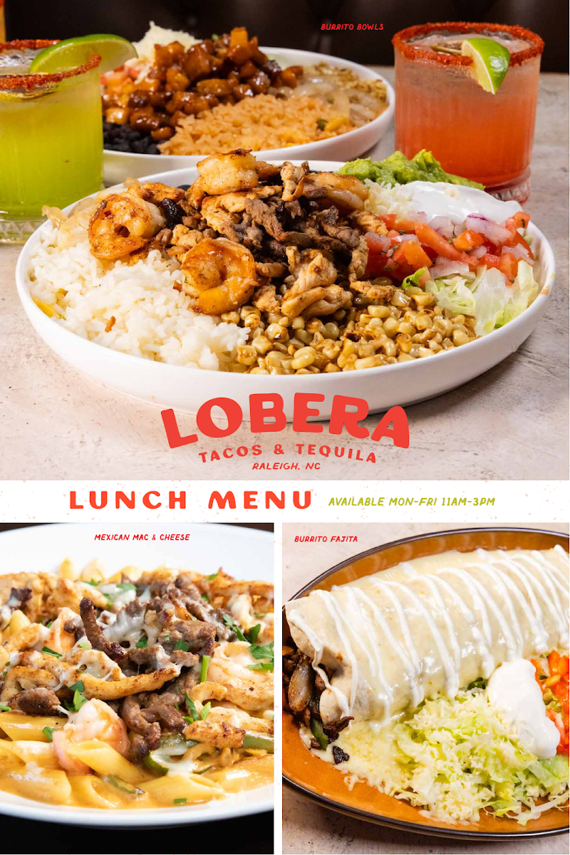 Food and interior photo 2 at Lobera Tacos & Tequila in Raleigh