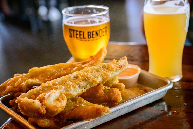 Food and interior photo 2 at Steel Bender Brewyard in Los Ranchos de Albuquerque