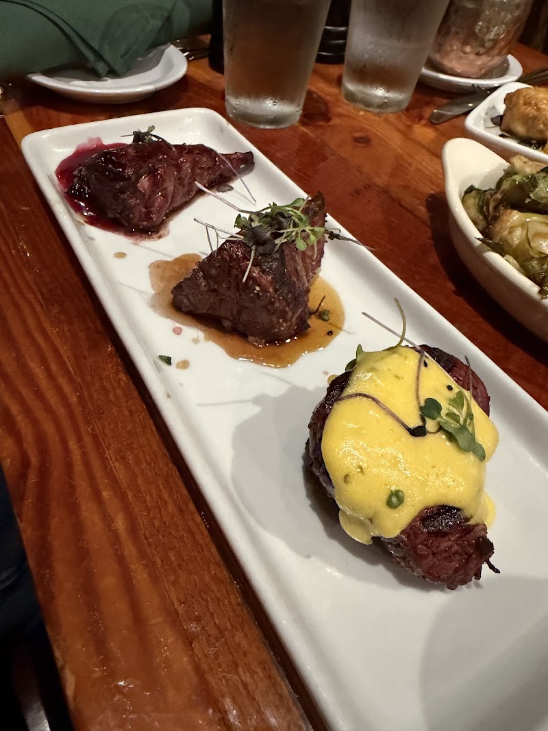 Food and interior photo 2 at Gun Barrel Steak and Game House in Jackson
