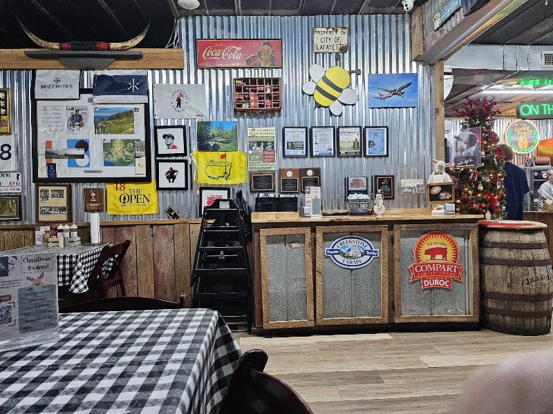 Food and interior photo 5 at Wardlaw's Lucky Eye Q in LaFayette