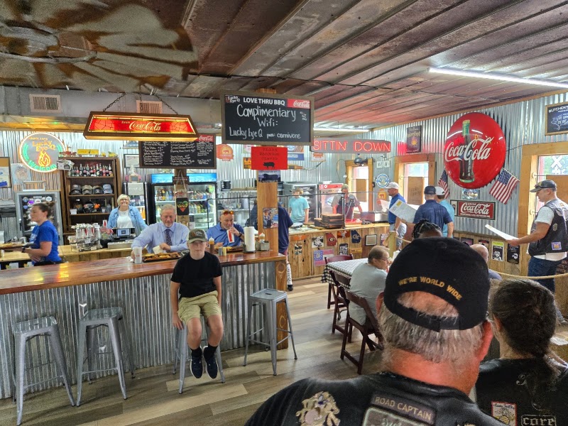 Food and interior photo 4 at Wardlaw's Lucky Eye Q in LaFayette