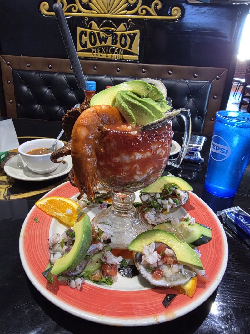 Food and interior photo 4 at Cowboy Mexican Bar & Grill in Des Moines