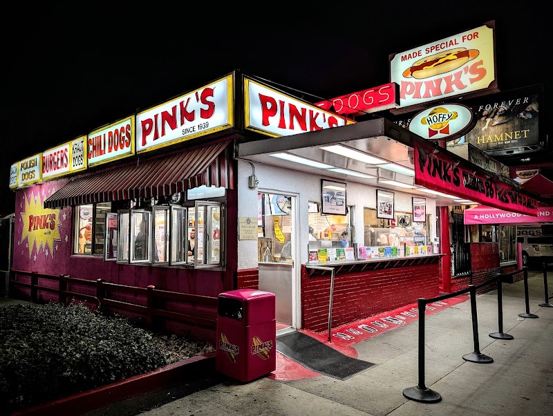 Pink's Hot Dogs in Los Angeles