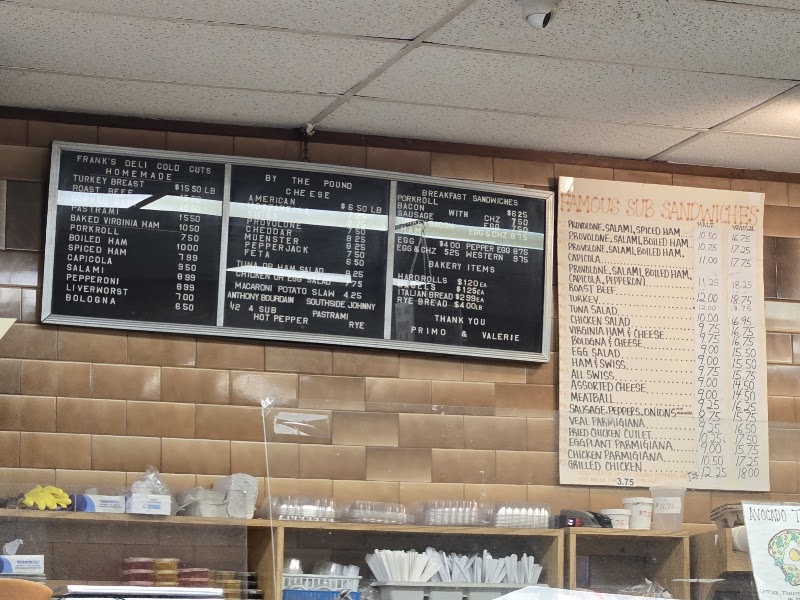 Food and interior photo 3 at Frank's Deli & Restaurant in Asbury Park