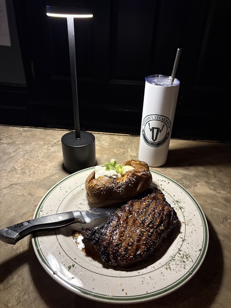 Food and interior photo 1 at Benson’s Steakhouse in Hattiesburg