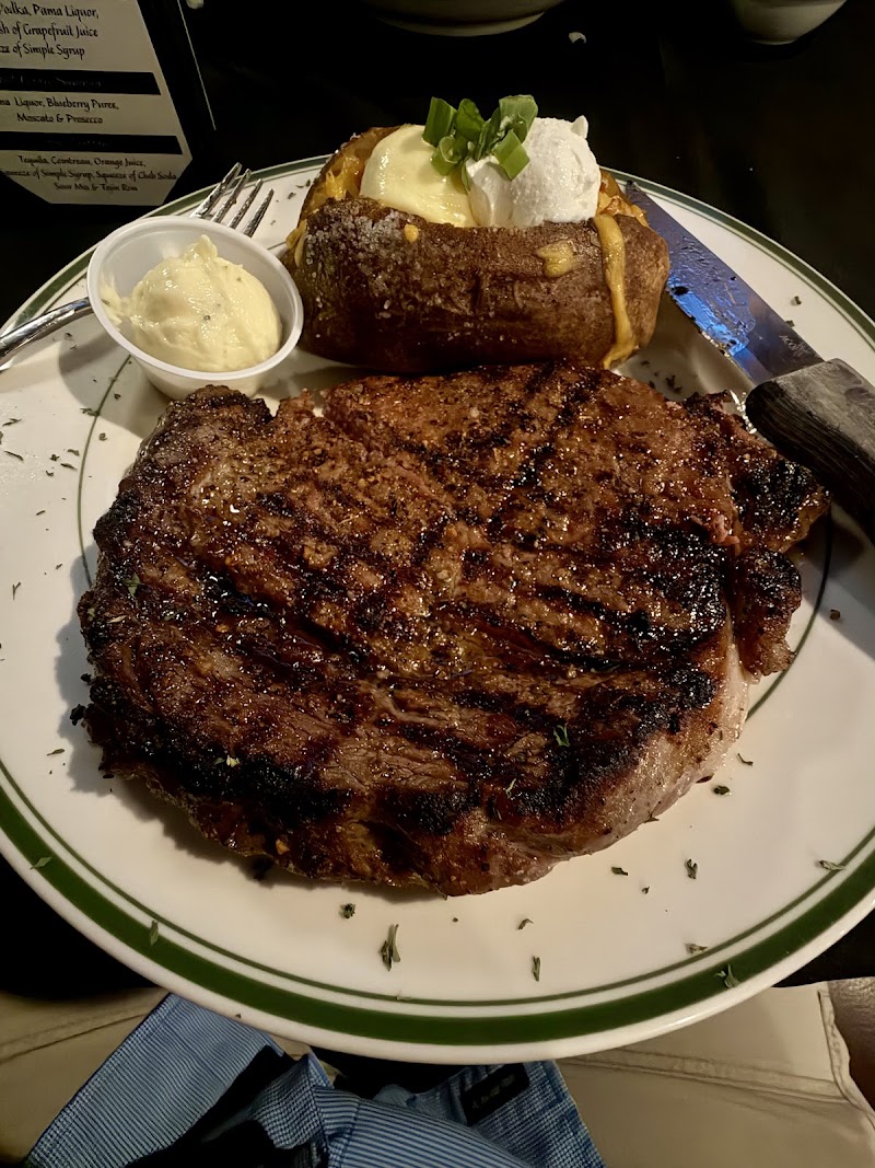 Food and interior photo 2 at Benson’s Steakhouse in Hattiesburg
