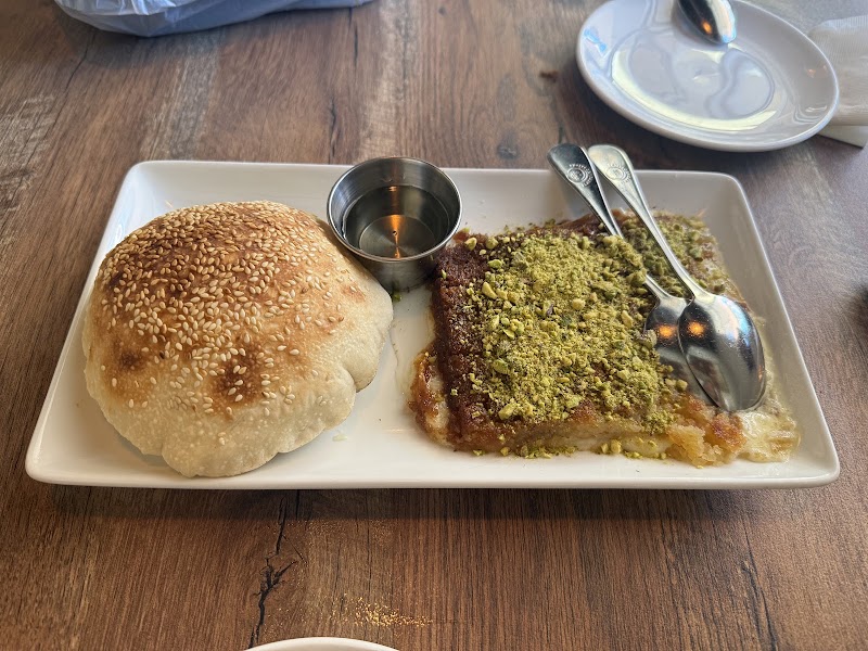 Food and interior photo 2 at Zaatar Bistro in Fresno