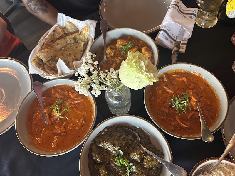 Food and interior photo 3 at Ziqr - Progressive Indian Restaurant in Cincinnati