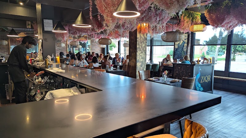 Food and interior photo 4 at Ziqr - Progressive Indian Restaurant in Cincinnati