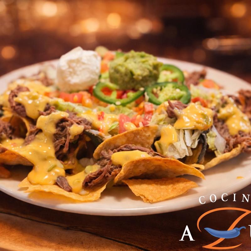 Food and interior photo 4 at The ORIGINAL Cocina Azul at 12th & Mountain Rd in Albuquerque
