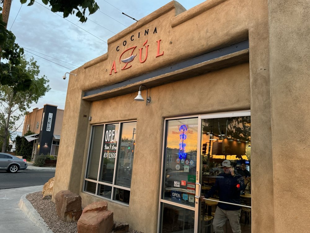 The ORIGINAL Cocina Azul at 12th & Mountain Rd in Albuquerque