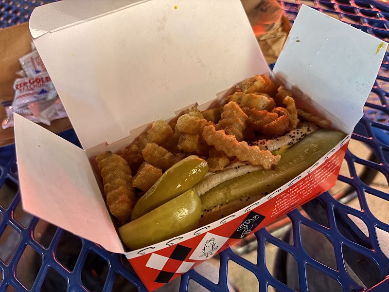 Food and interior photo 5 at Superdawg Drive-In in Chicago