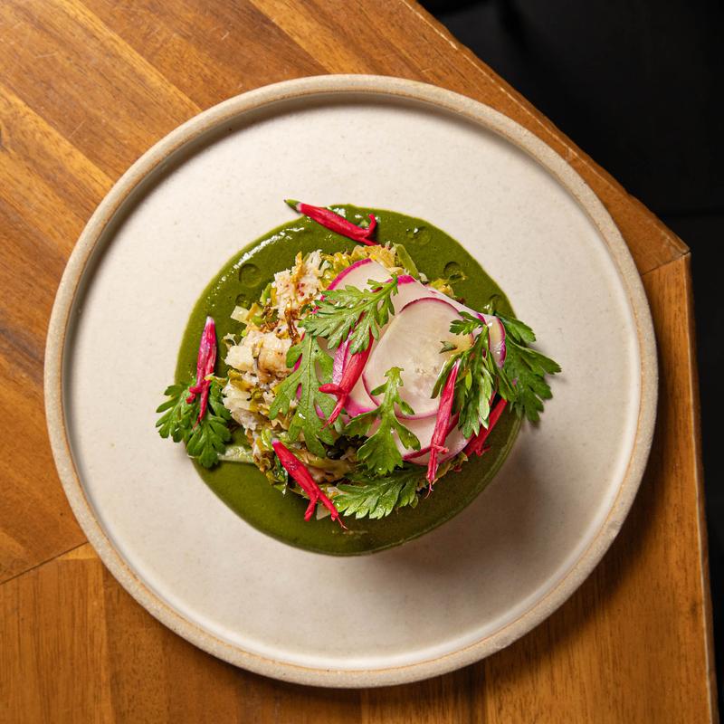 Food and interior photo 1 at Lilia Comedor in Portland